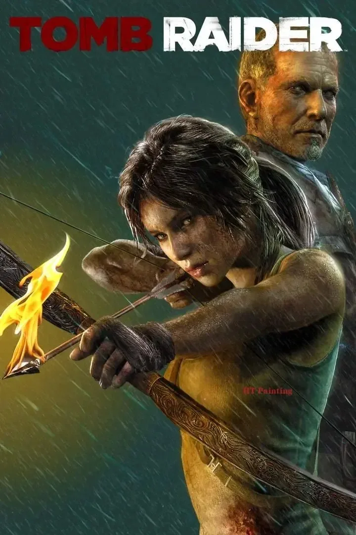 Plakat z gry Tomb Raider Wzór 9