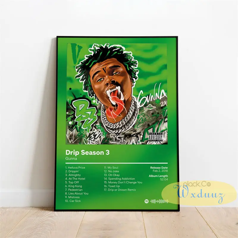 Plakat Gunna Hip-Hop Wzór 6
