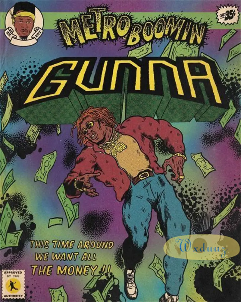 Plakat Gunna Hip-Hop Wzór 7