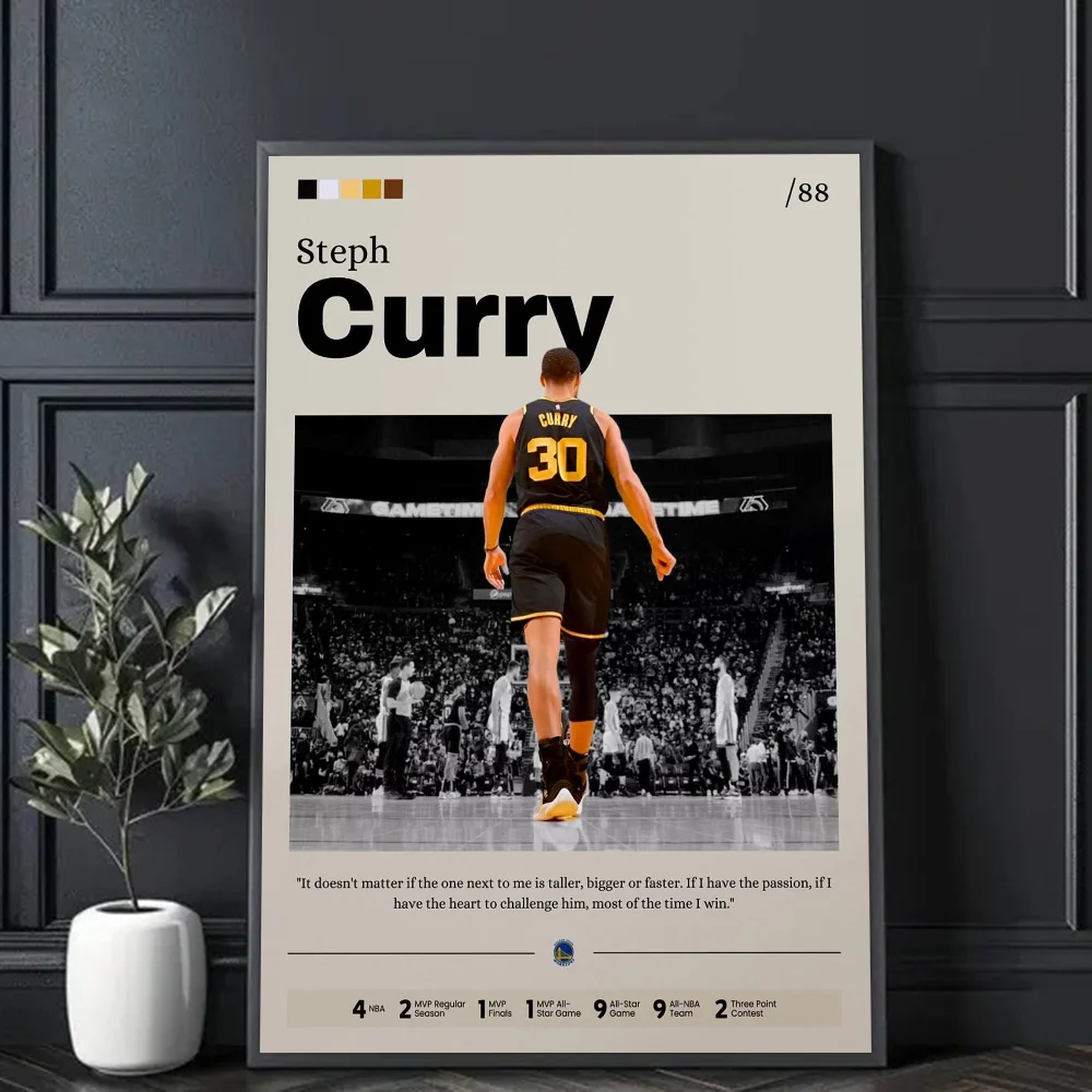 Plakat gwiazdy NBA - Kobe Bryant, LeBron James, Larry Bird Hei 2