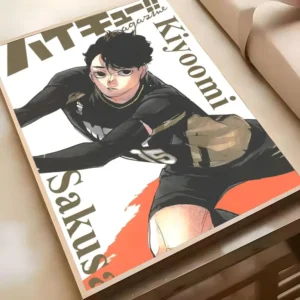 Plakat Haikyuu Czarny28