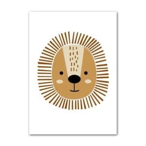 Plakat Hakuna Matata - lew i tygrys dla dziecka Wzór 1