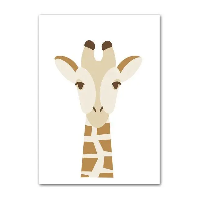 Plakat Hakuna Matata - lew i tygrys dla dziecka Wzór 2