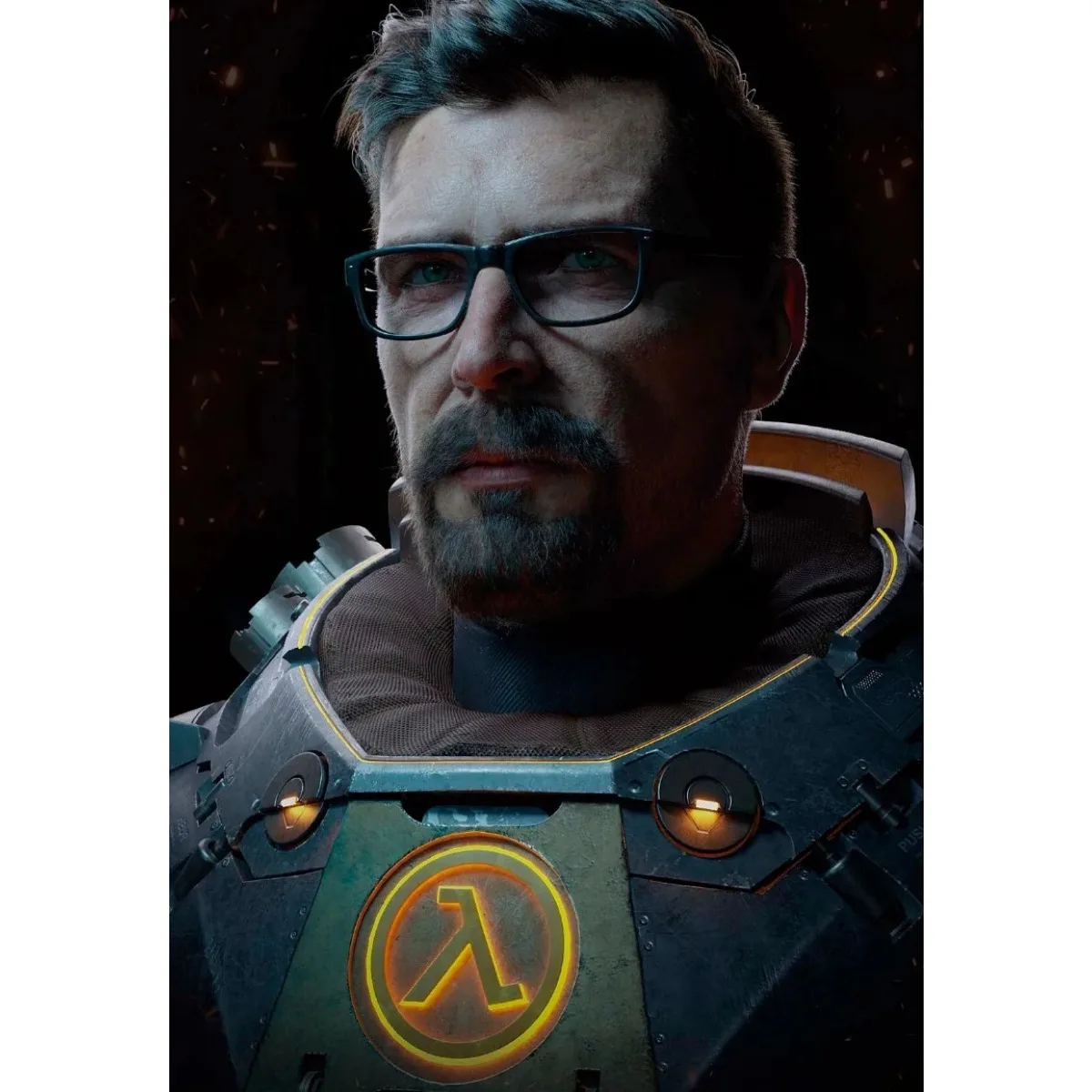 Half Life 2 - plakat z kultowej gry Wzór 2