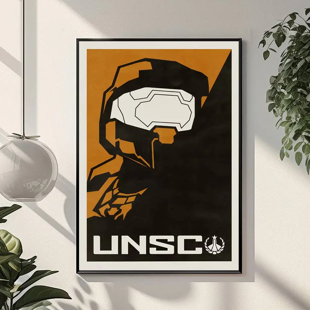 Plakat Halo Reach - gra wideo Granatowy