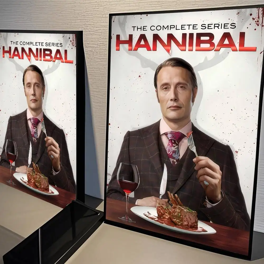 Plakat Hannibal Lecter vintage Wzór 1