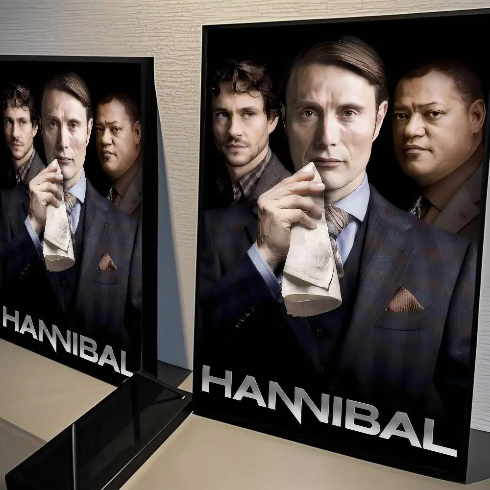Plakat Hannibal Lecter vintage Wzór 2