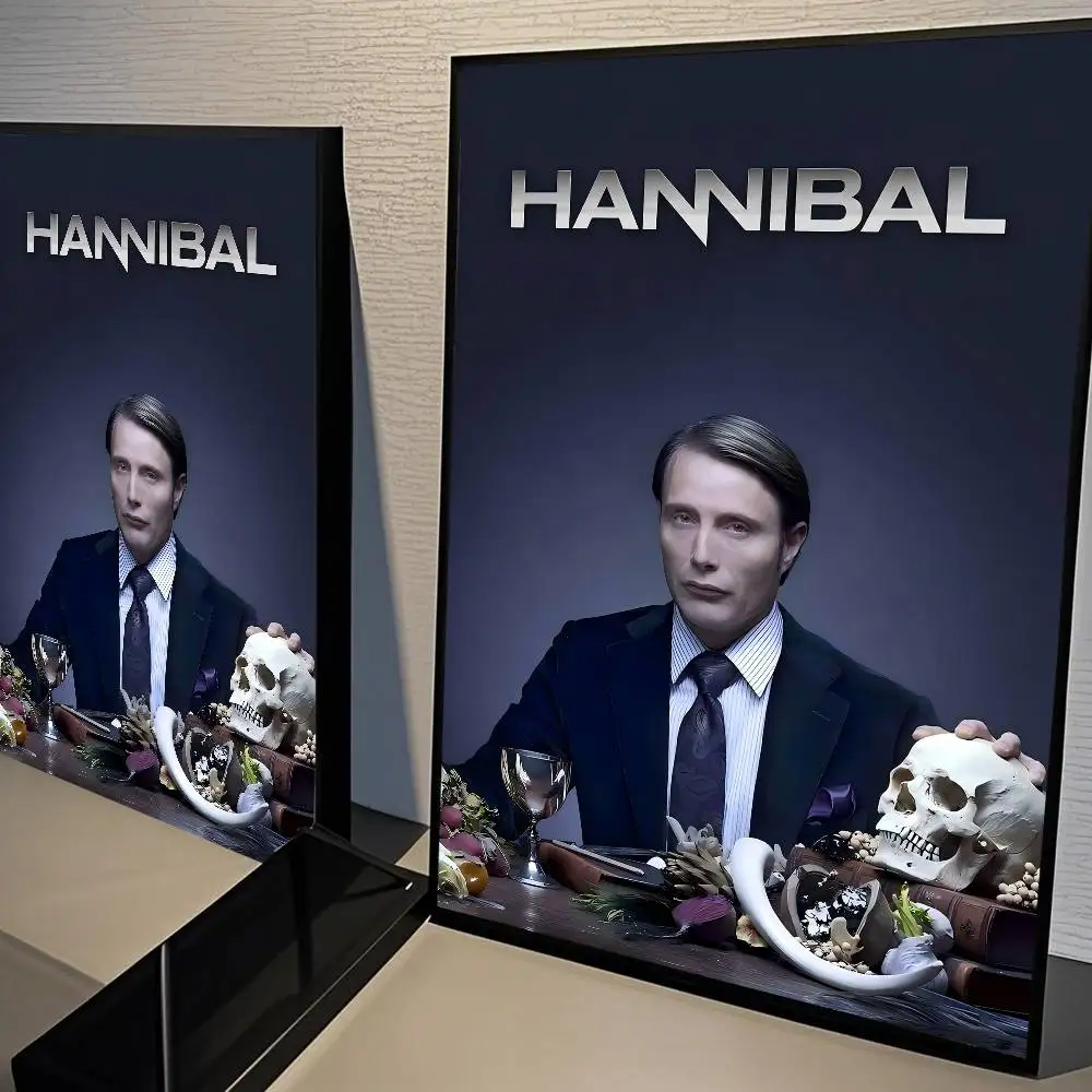 Plakat Hannibal Lecter vintage Wzór 3