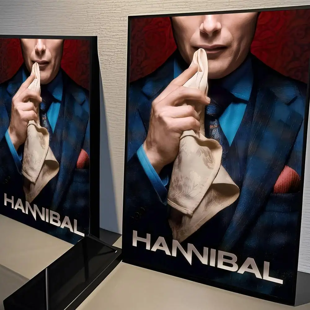 Plakat Hannibal Lecter vintage Wzór 4