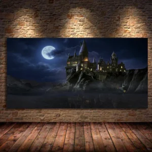 Plakat Harry Potter na płótnie Wzór 1
