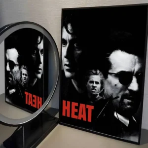 Plakat Heat - klasyka kina Wzór 1
