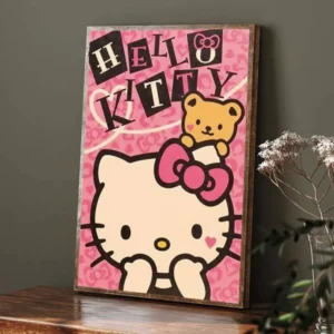 Hello Kitty - plakat dla dzieci Wzór 1