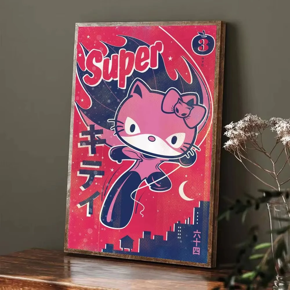 Hello Kitty - plakat dla dzieci Wzór 3