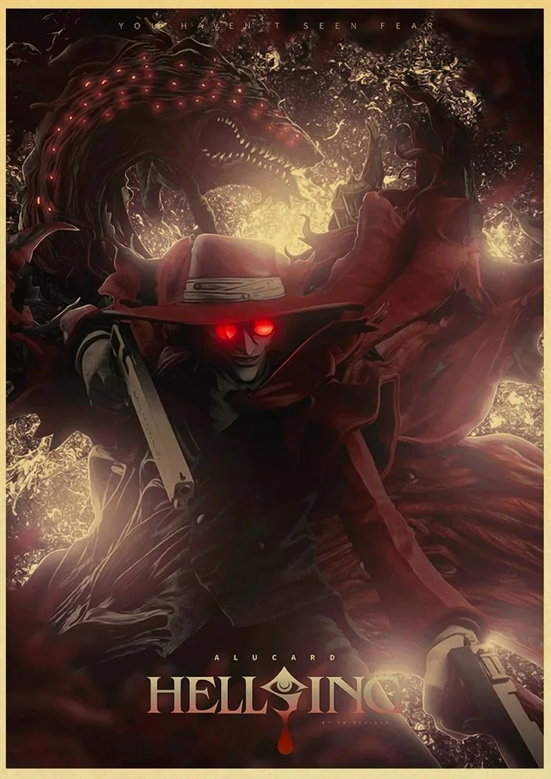 Plakat Hellsing Ultimate – anime na płótnie Wzór 10