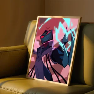 Plakat Helluva Boss – anime na ścianę Czarny10