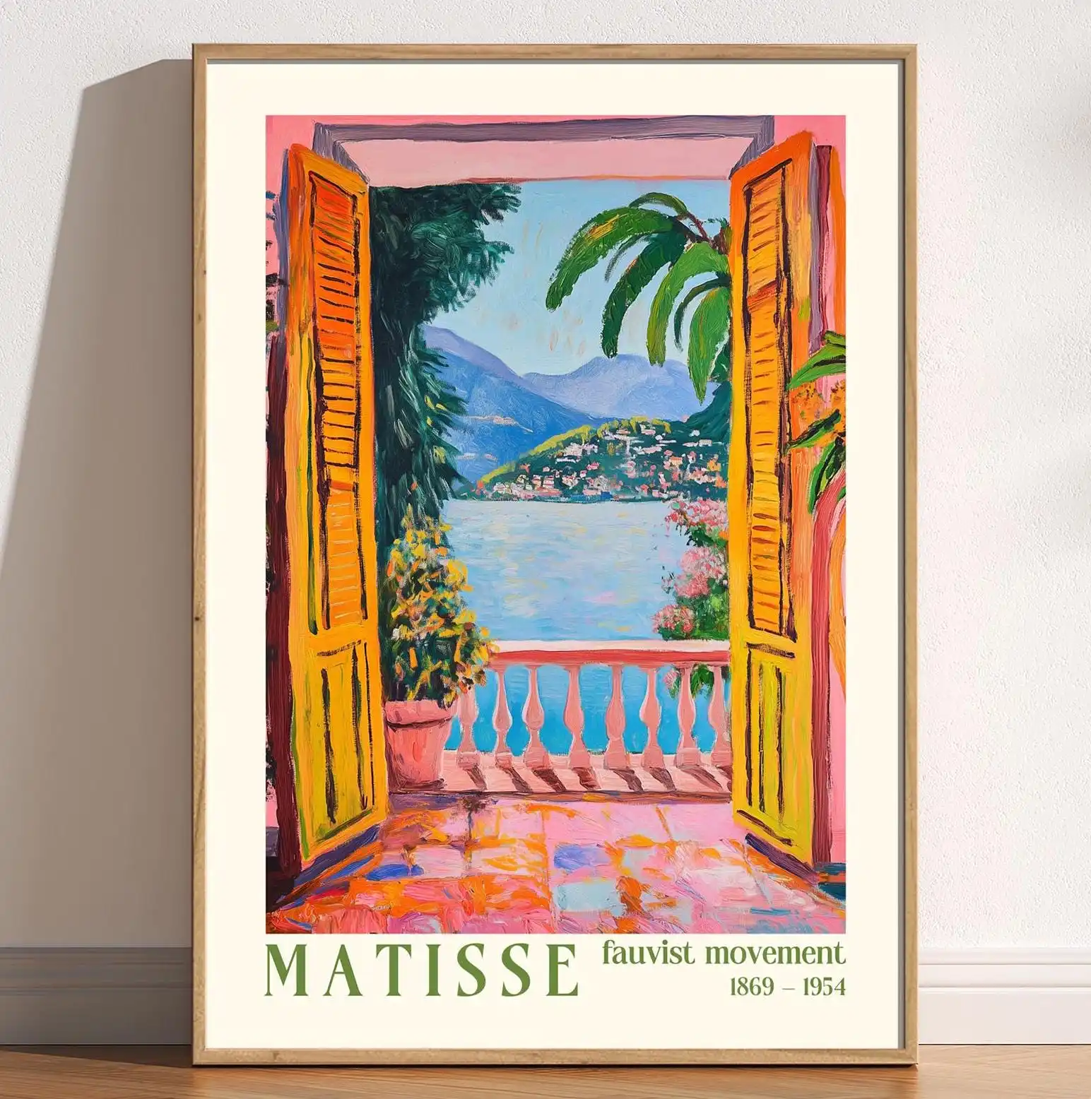 Plakat Otwarte okno - Henri Matisse Wzór 5