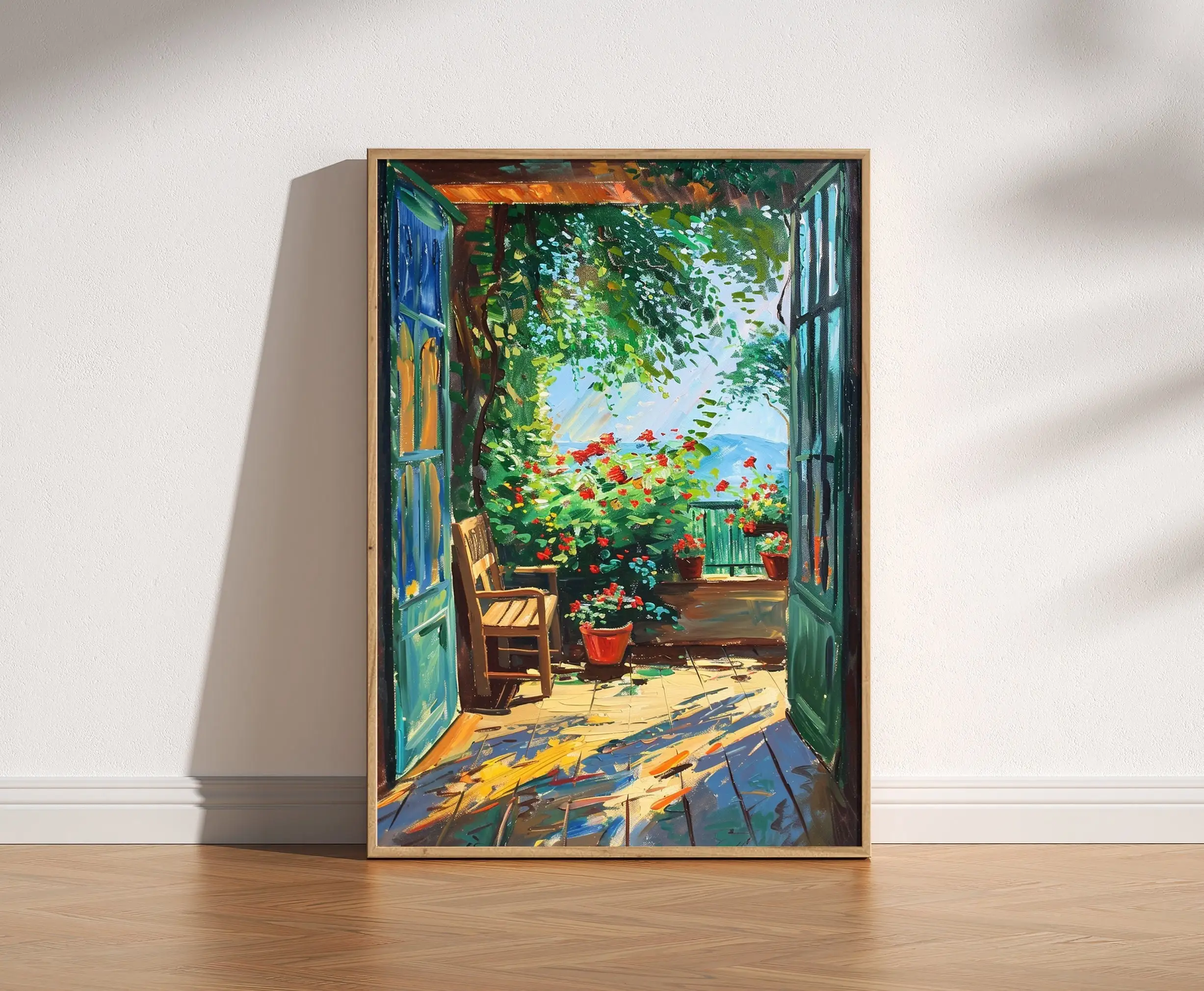Plakat Otwarte okno - Henri Matisse Wzór 7