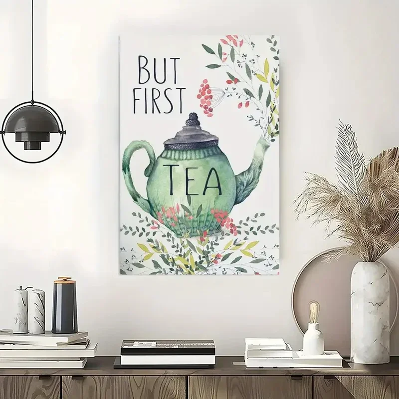 Plakat z herbatą do kuchni Wzór 5