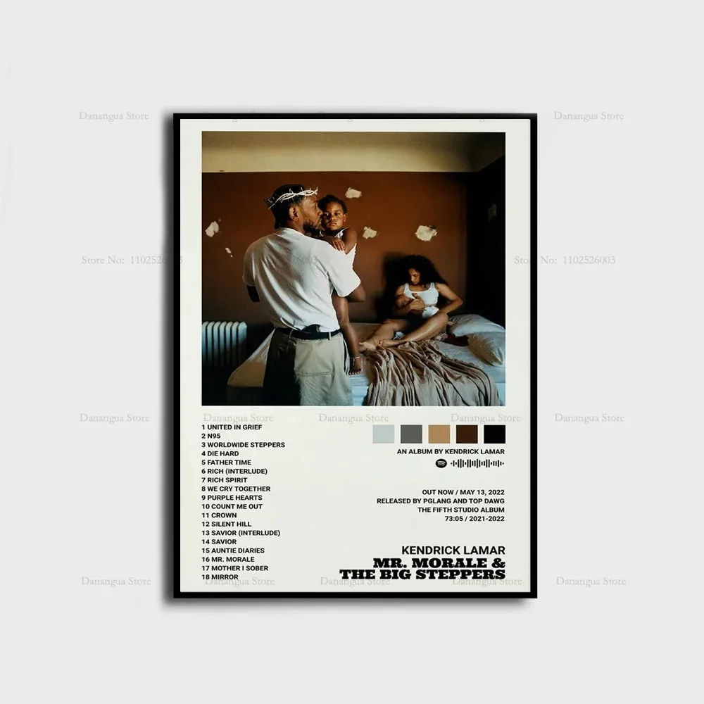 Plakat hip hop album muzyczny Jasny