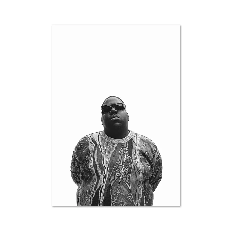 Plakat hip-hop Notorious B.I.G. z cytatem A6p55