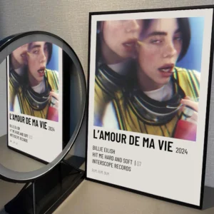 Plakat Hit Me Hard and Soft Wzór 1