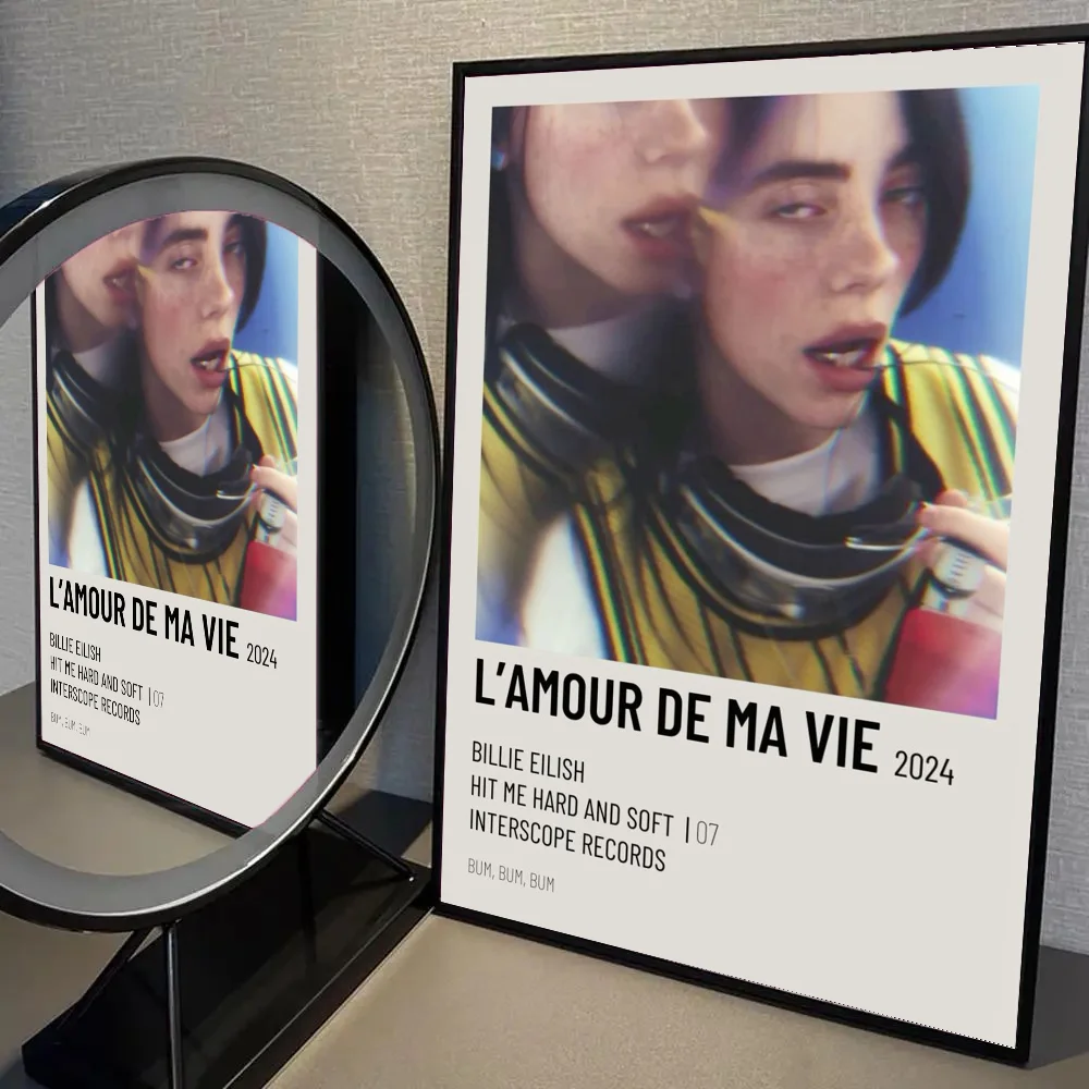 Plakat Hit Me Hard and Soft Wzór 1