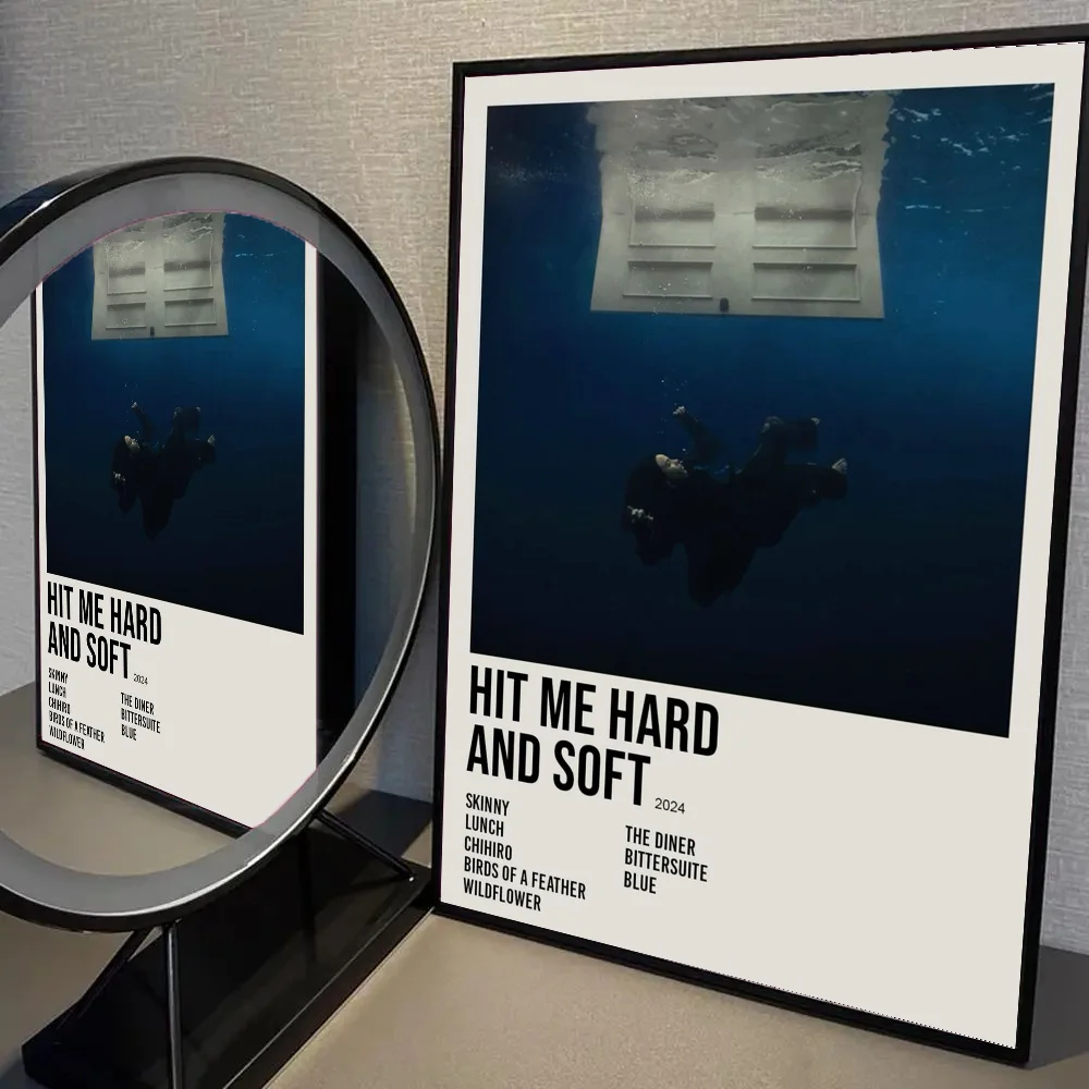 Plakat Hit Me Hard and Soft Wzór 6