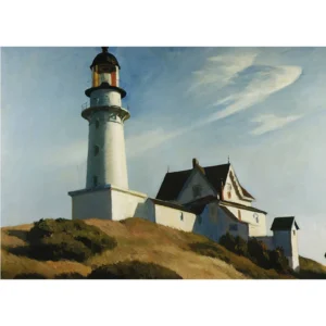 Plakat Nighthawks Edwarda Hoppera Wzór 1