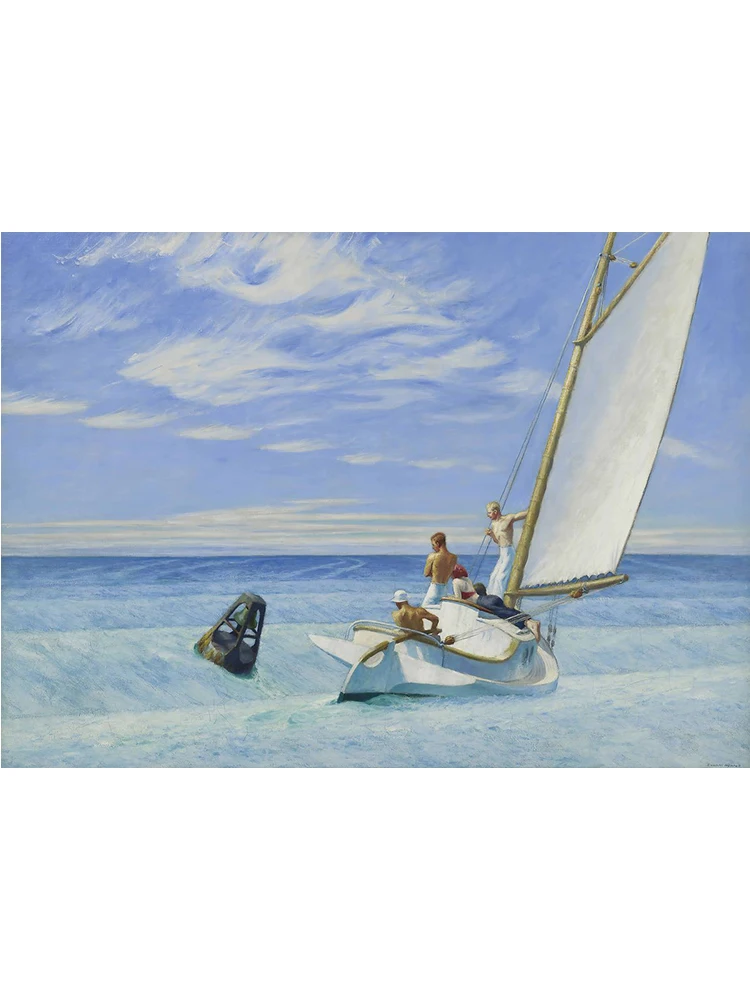 Plakat Nighthawks Edwarda Hoppera Wzór 7