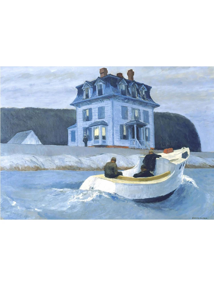 Plakat Nighthawks Edwarda Hoppera Wzór 8