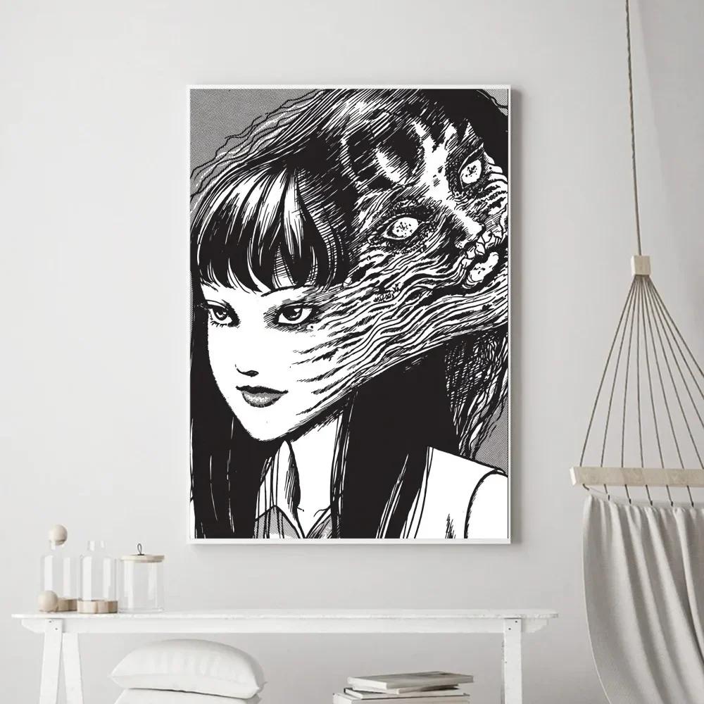 Plakat horror anime Junji Ito Wzór 1