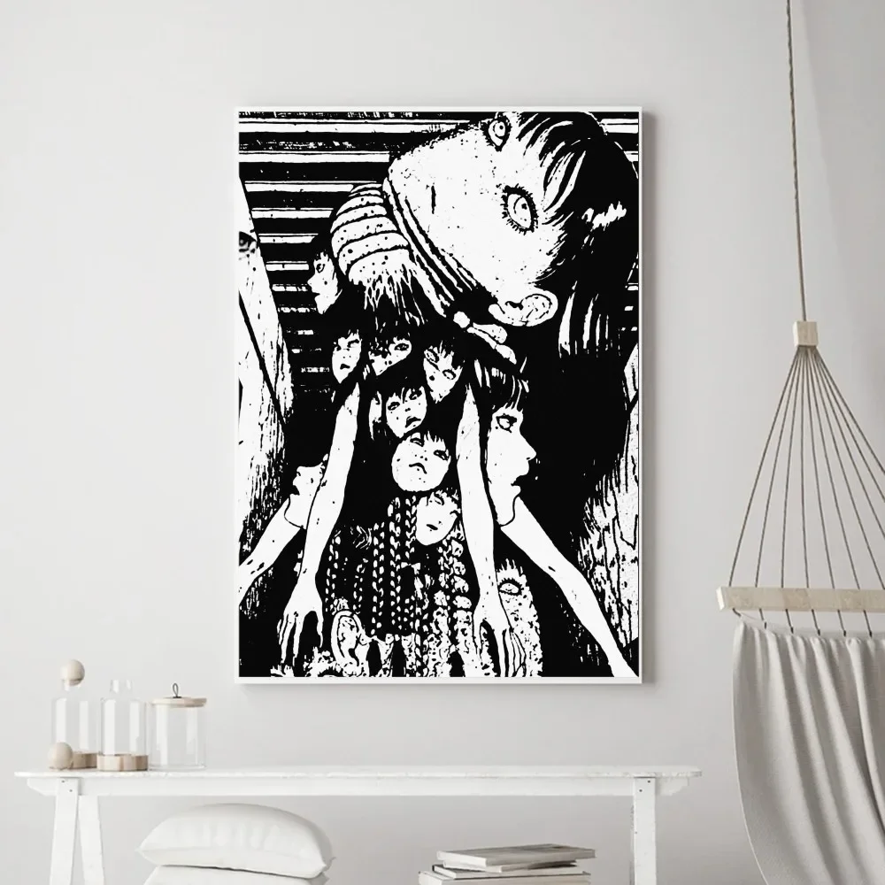 Plakat horror anime Junji Ito Wzór 5