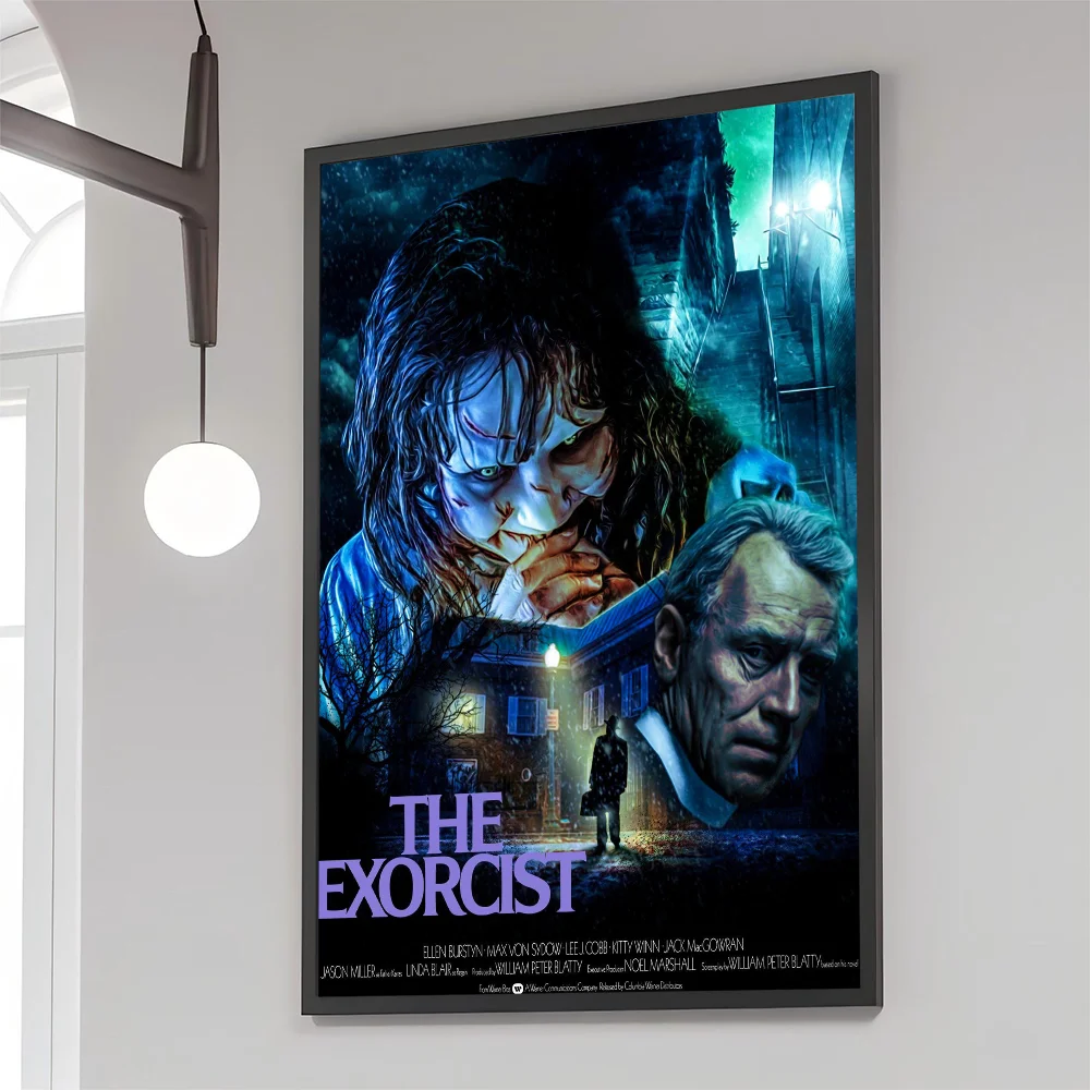 Plakat horror - kultowe filmy grozy w stylu retro Hei 5