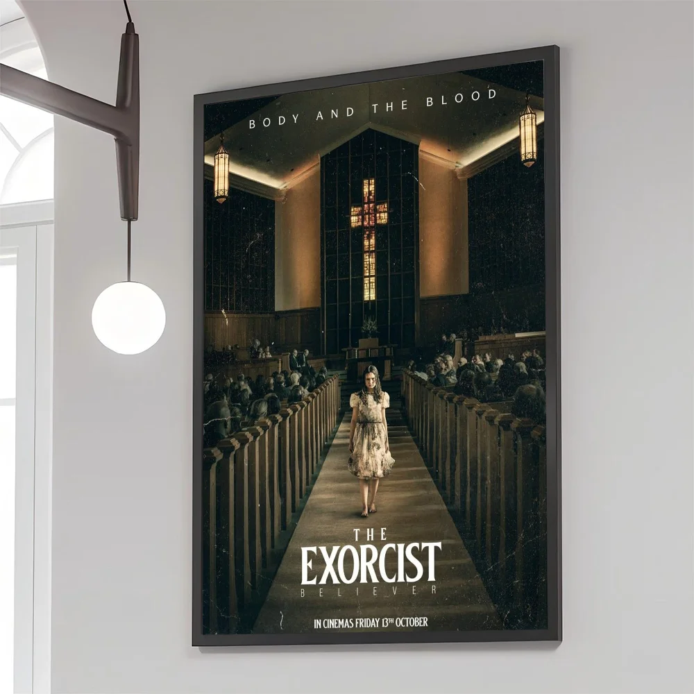 Plakat horror - kultowe filmy grozy w stylu retro Hei 8