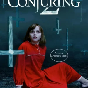 Plakat z horroru Obecność Wzór 1