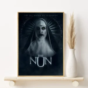 Horror - plakat z Zakonnicą Wzór 1
