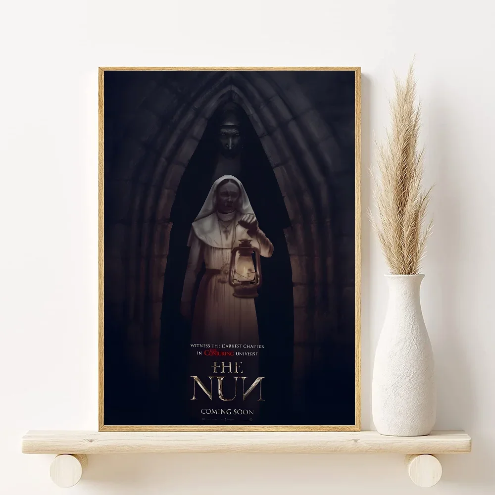 Horror - plakat z Zakonnicą Wzór 3