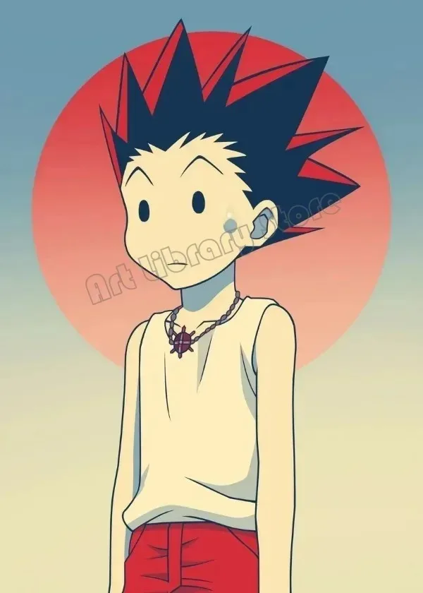 Plakat Hunter x Hunter – Killua Wzór 11