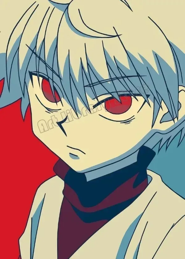 Plakat Hunter x Hunter – Killua Wzór 9