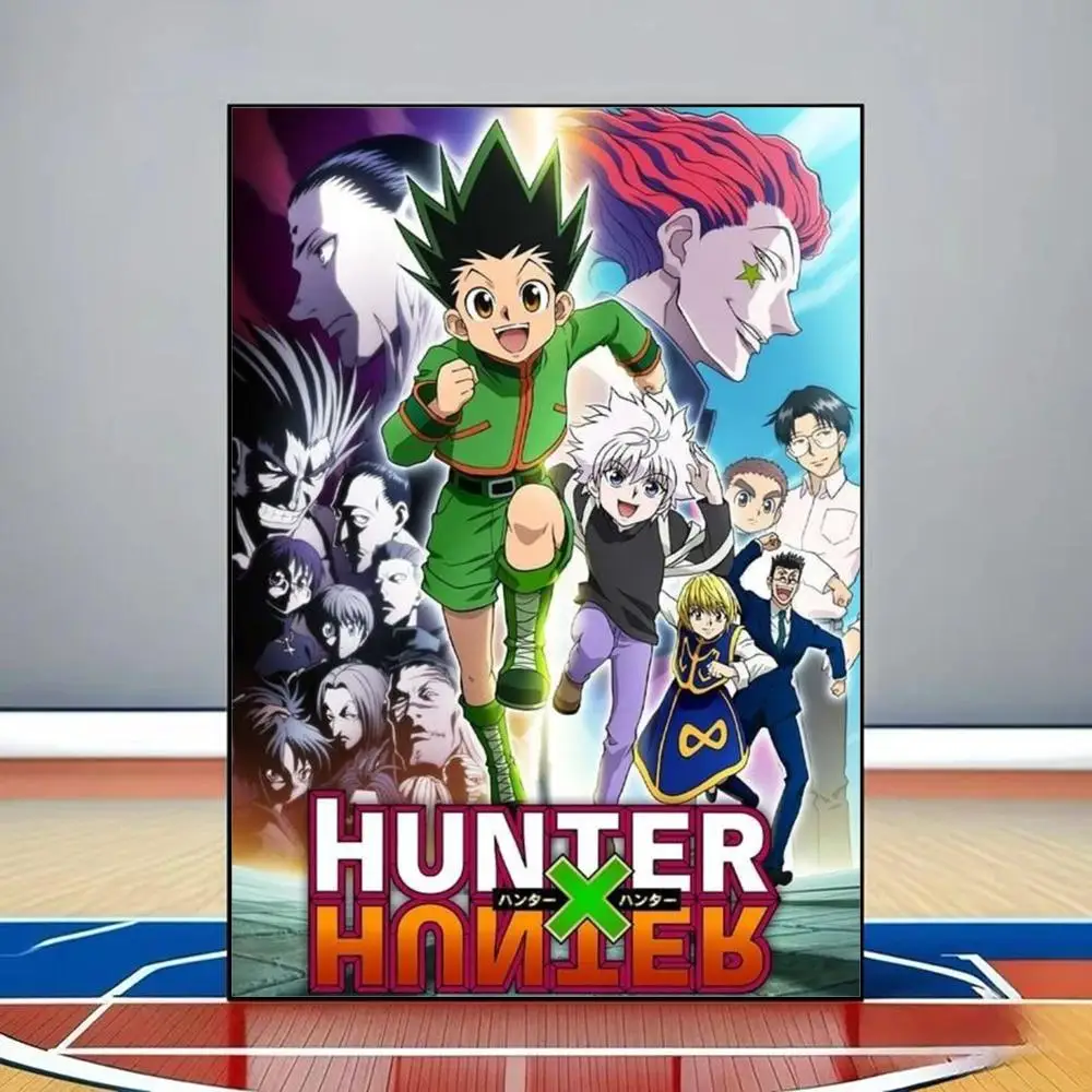 Plakat Hunter x Hunter – anime na ścianę Czarny10
