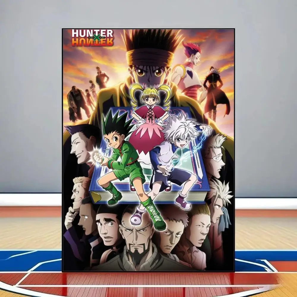 Plakat Hunter x Hunter – anime na ścianę Czarny11