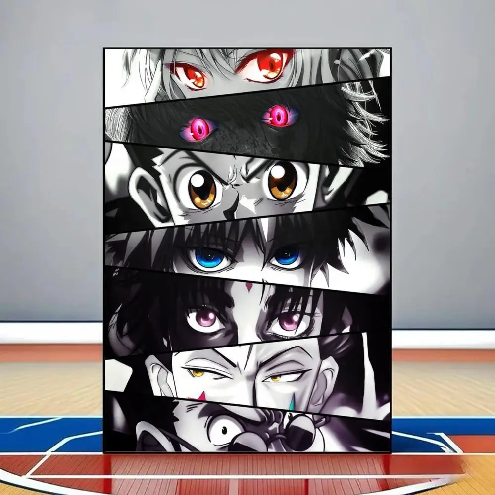 Plakat Hunter x Hunter – anime na ścianę Czarny12