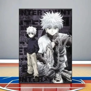 Plakat Hunter x Hunter - anime na ścianę Czarny2