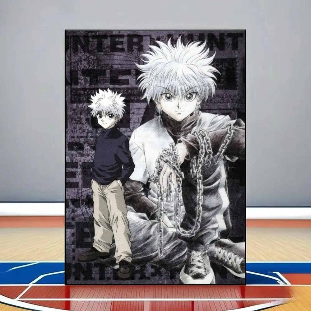 Plakat Hunter x Hunter - anime na ścianę Czarny2