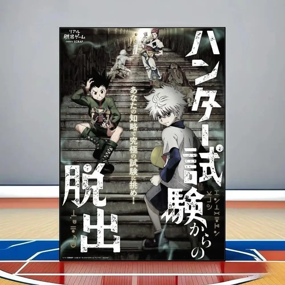 Plakat Hunter x Hunter - anime na ścianę Czarny3