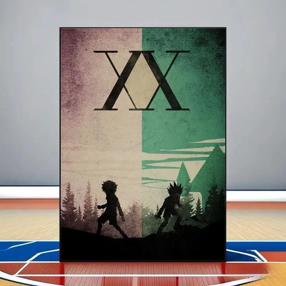 Plakat Hunter x Hunter - anime na ścianę Czarny6