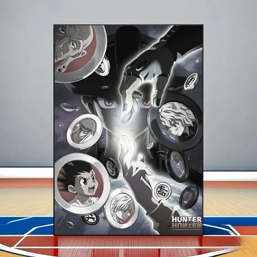 Plakat Hunter x Hunter – anime na ścianę Czarny7