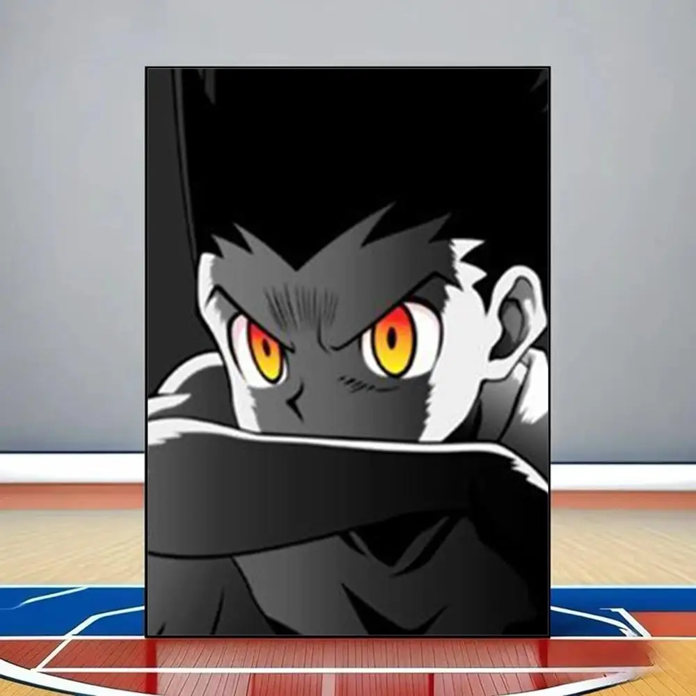 Plakat Hunter x Hunter - anime na ścianę Czarny9