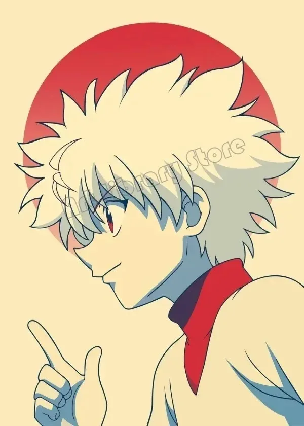 Plakat Hunter x Hunter – Killua Wzór 5