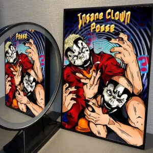 Plakat Insane Clown Posse ICP Wzór 1